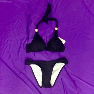 Black bathing suit